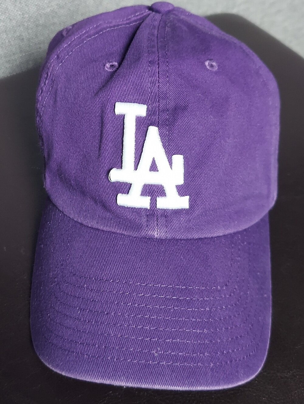 Los Angeles Dodgers Purple Clean Up Baseball Hat With Adjustable Straps
